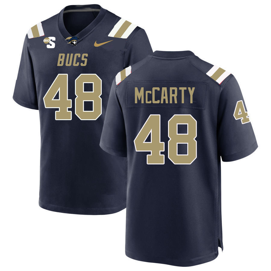 Men #48 Will McCarty Charleston Southern Buccaneers 2023 College Football Jerseys Stitched-Blue
